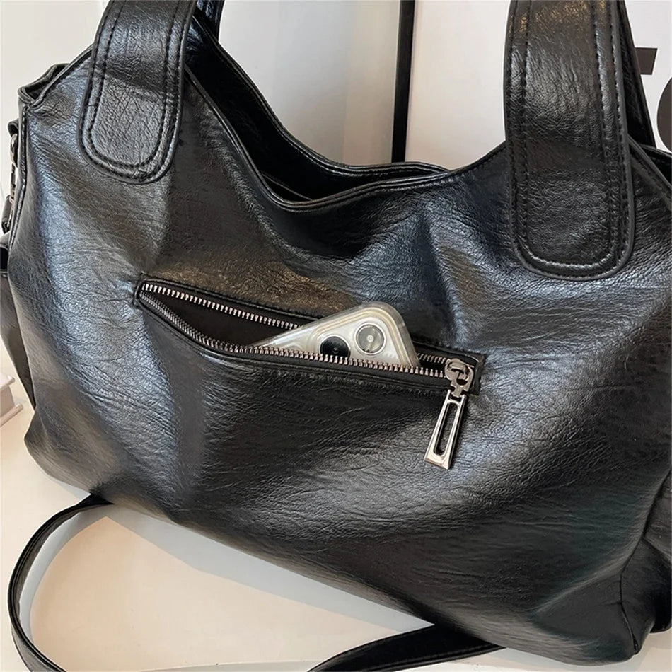 FASHION SHOULDER LEATHER BAG