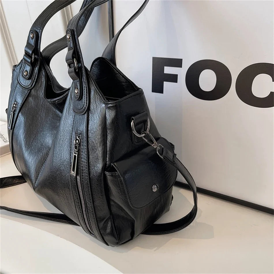 FASHION SHOULDER LEATHER BAG