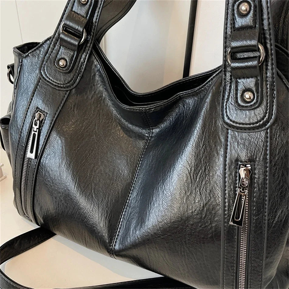 FASHION SHOULDER LEATHER BAG