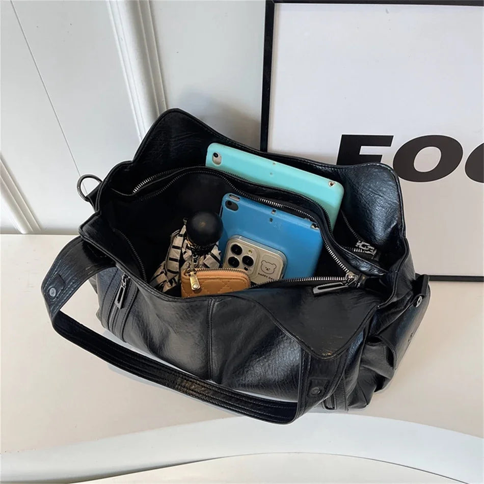FASHION SHOULDER LEATHER BAG