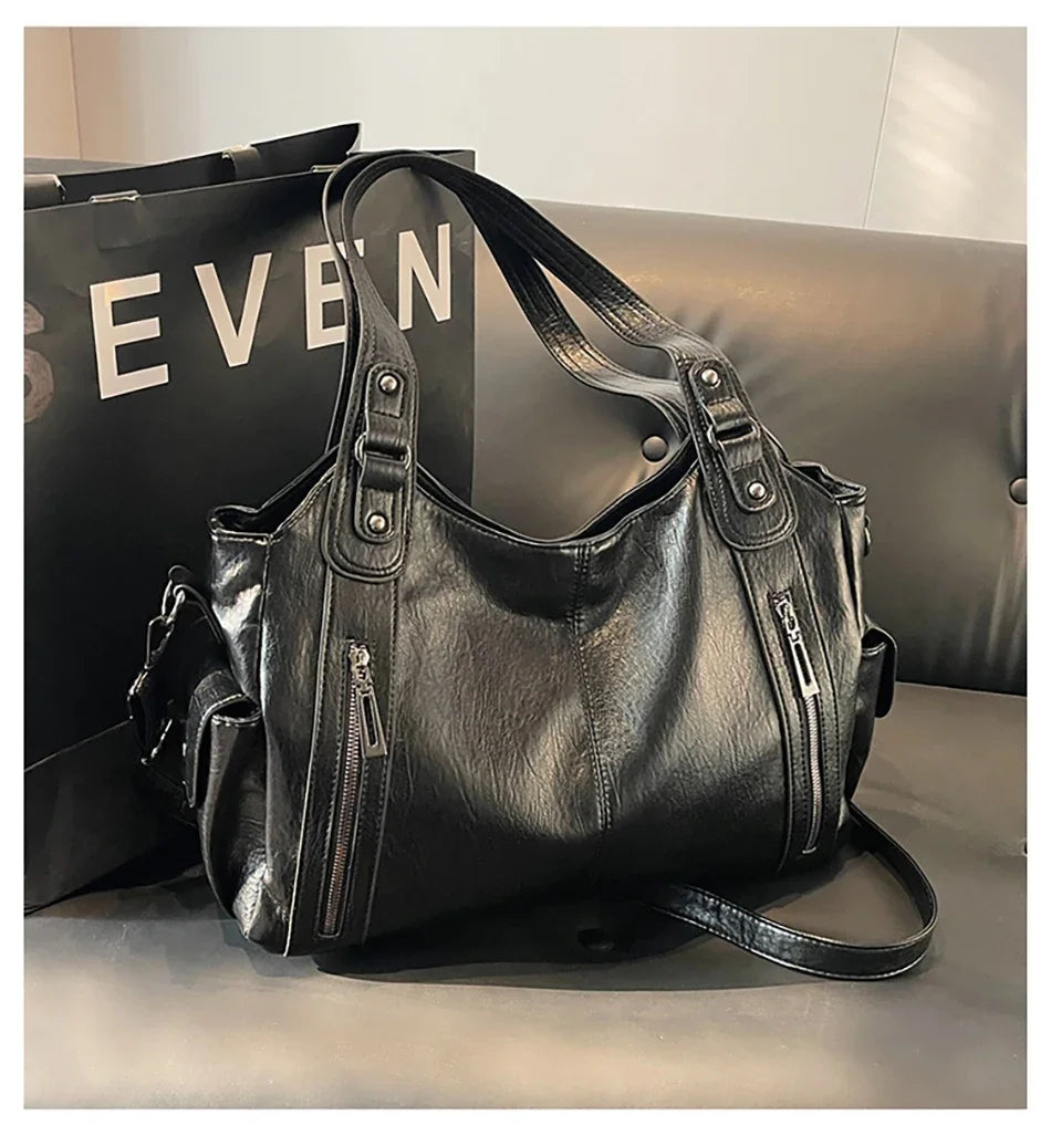 FASHION SHOULDER LEATHER BAG