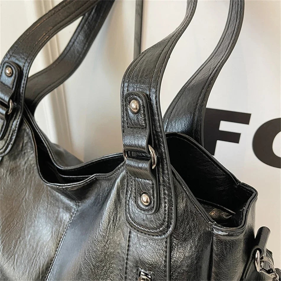 FASHION SHOULDER LEATHER BAG