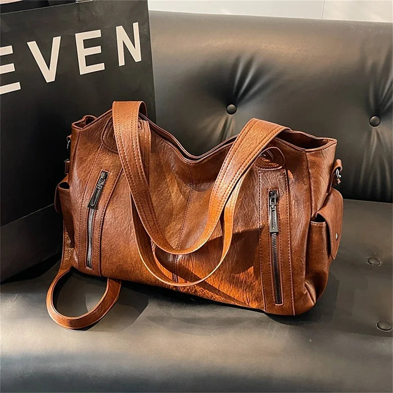 FASHION SHOULDER LEATHER BAG