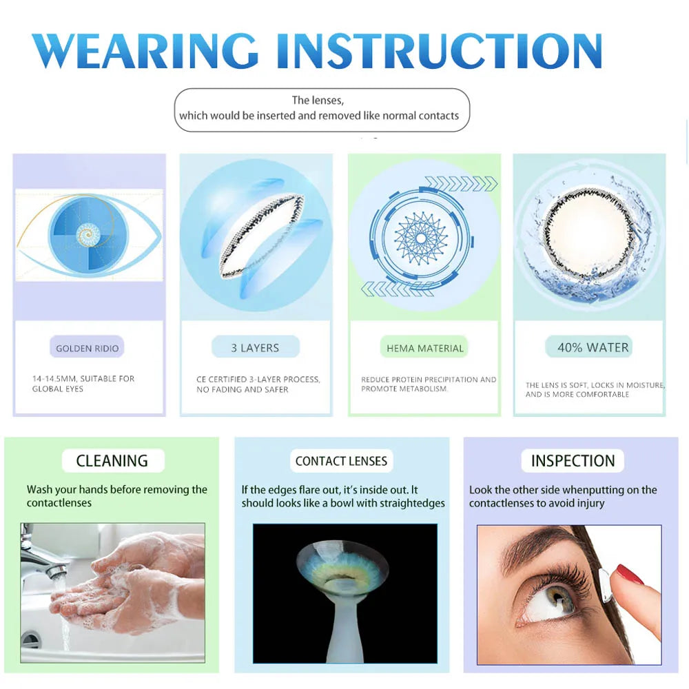 EYESHARE Glamour Eyes – Soczewki Kolorowe